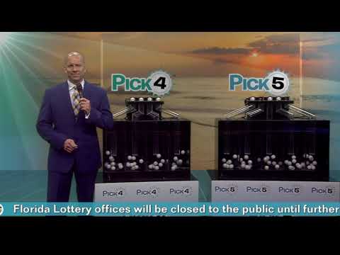 Видео Pick Evening 20200327 c канала Florida Lottery