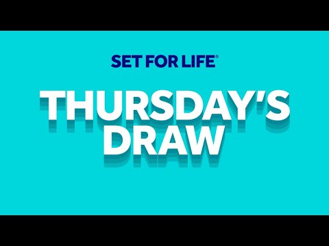 Видео The National Lottery ‘Set For Life' draw results from Thursday 26th March 2020 c канала The National Lottery