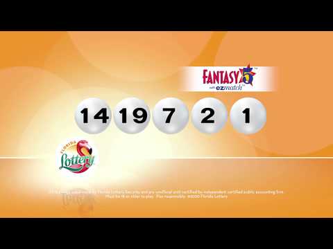 Видео Fantasy 5 20200416 c канала Florida Lottery