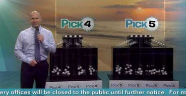 Видео Pick Midday 20200401 c канала Florida Lottery