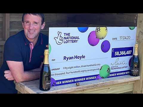 Видео Meet Ryan, he’s just won £58 million! c канала The National Lottery