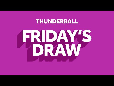 Видео The National Lottery ‘Thunderball' draw results from Friday 22nd May 2020 c канала The National Lottery