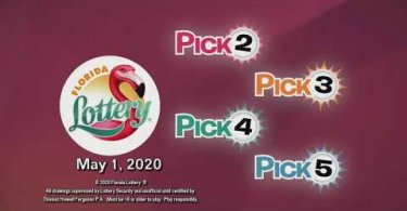 Видео Pick Midday 20200501 c канала Florida Lottery