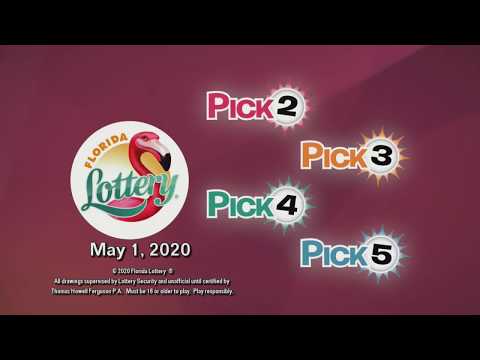 Видео Pick Midday 20200501 c канала Florida Lottery