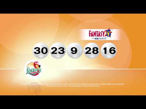 Видео Fantasy 5 20200503 c канала Florida Lottery