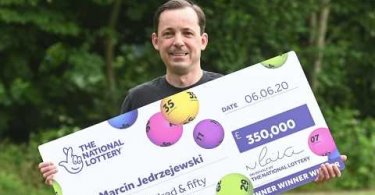 Видео £350K win for key worker Marcin! c канала The National Lottery