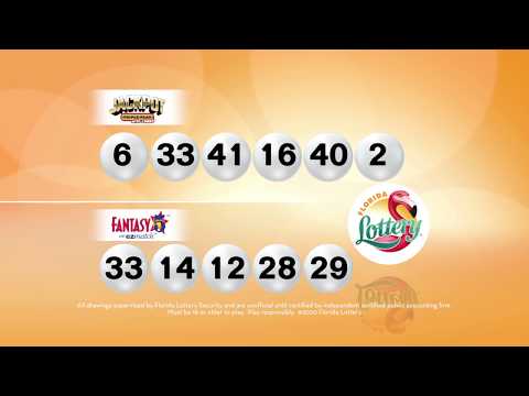 Видео Jackpot Triple Play and Fantasy 5 20200602 c канала Florida Lottery