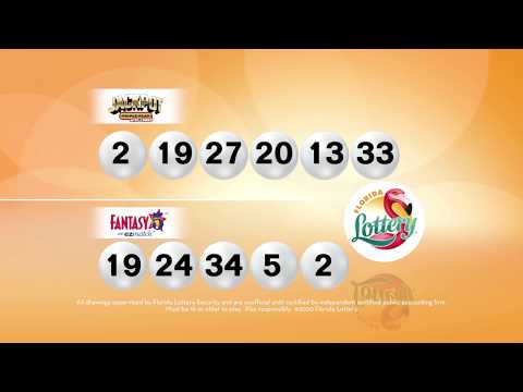 Видео Jackpot Triple Play and Fantasy 5 20200609 c канала Florida Lottery