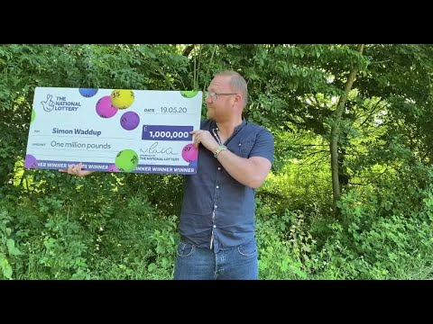 Видео Simon's first time EuroMillions win! c канала The National Lottery